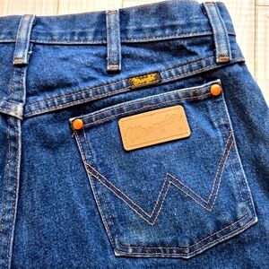 Wrangler 13MWZ Jeans Mens 32x30 Cowboy Cut Whisker Honeycomb Fade Wash Wallet